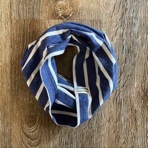Baby Unisex H&M Blue & White Stripe Infinity Scarf